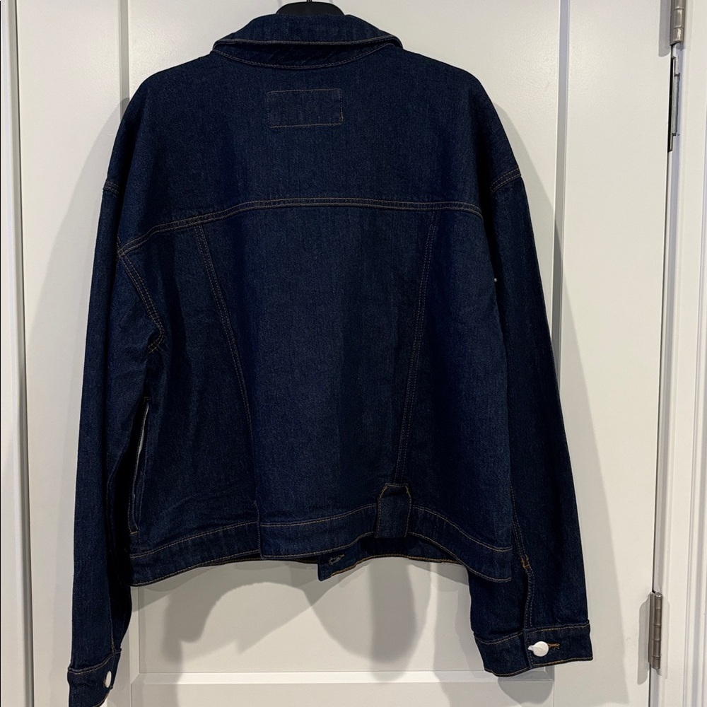 NEW LOFT Womens Denim Jacket XL - Picture 5 of 5